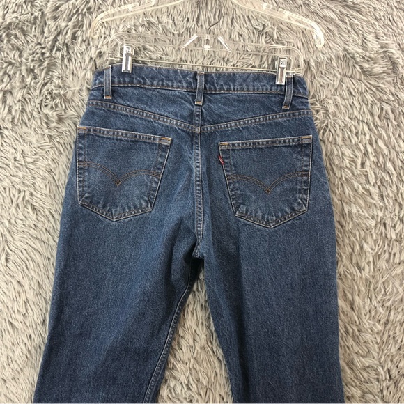 Levis Jeans 505 Mens 33 Vintage Regular Fit Straight Leg Denim - Picture 3 of 11